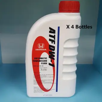 100 Original Honda Auto Transmission Fluid Dw 1 1l 4 Bottles 100 Original Honda Auto Transmission Fluid Dw 1 1l 4 Bottles