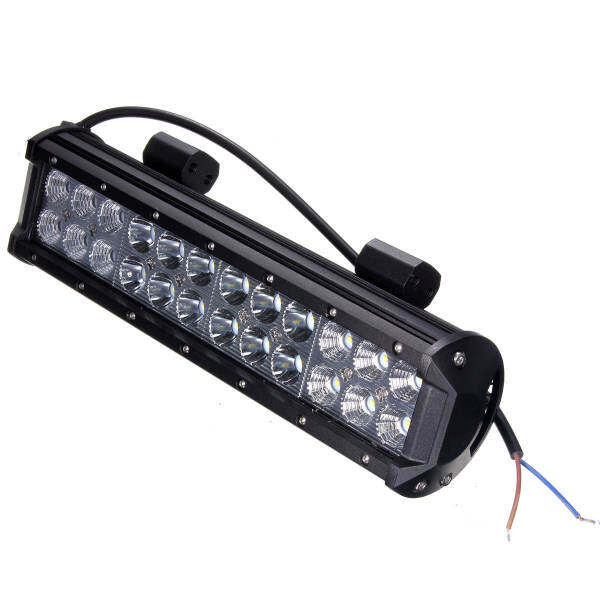 12 inch 72 W 24 LED Làm Việc Bar Combo Xà Đơn Đèn Điểm Lũ Offroad SUV 4WD