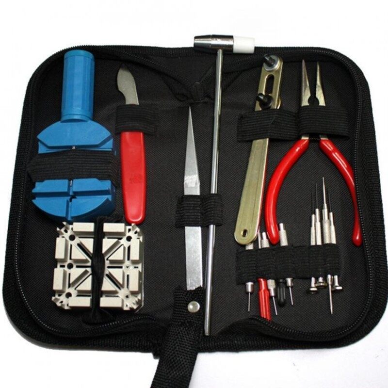 16pcs Watch Repair Tool For Changing Watchband & Opening Watchcase Malaysia