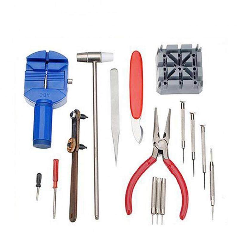 16pcs Watch Repair Tool Watchmaker Kit For Changing Watchband Replacing Battery Malaysia