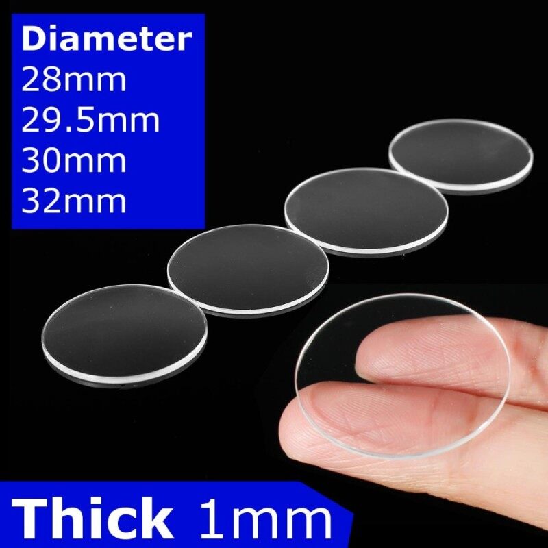 1mm Thick 29.5mm Dia. Double Dome Sapphire Watch Crystal Glass Malaysia