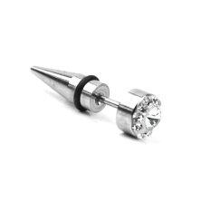 Men Earrings At Best Price In Malaysia 1pc Cool Anium Steel Spike Ear Stud Men S Earring Gothic Punk Eardrop