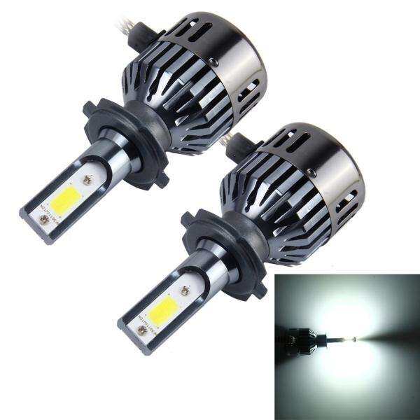 2 CHIẾC H7 32 W 2800 LM 6000 K Xe Hơi Tự Động ĐÈN LED Đội Đầu 2 LED COB Đèn Và Chống Bụi bao da DC 9-18 V (Ánh Sáng Trắng)