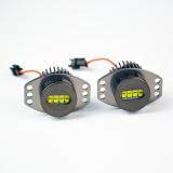 2 cái (1 Bộ) 2*64 W 128 W Bút Đôi Mắt Thiên Thần CREE Chip LED 7000 K Trắng XENON cho XE BMW E90 e91