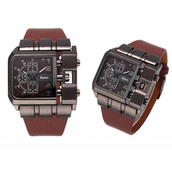 2022best quality oulm 3364 men's casual pu band originality watch 1570518228459124776