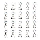 P Prettyia 2 Pieces 925 Sterling Silver Lobster Clasp DIY Jewelry Necklaces Connectors