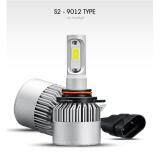 2 chiếc S2 9012 8000LM Xe Đèn Sương Mù LED Bóng Đèn Pha Trắng 6500 K