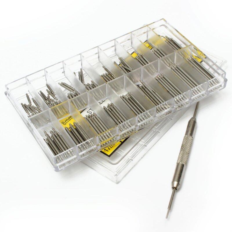 360Pcs 8 to 25mm Watch Band Spring Bars Strap Link Pins Bar Remover Repair Tools Malaysia