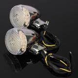 4x SilverBullet Phong Cách ĐÈN LED LED Tín Hiệu Bóng cho Harley Davidson Hổ Phách 41mm