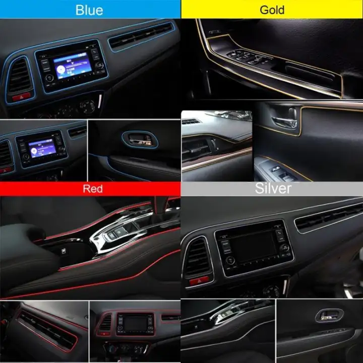 A Mio 5m Car Interior Mouldings Trims Decoration Line Strips Car