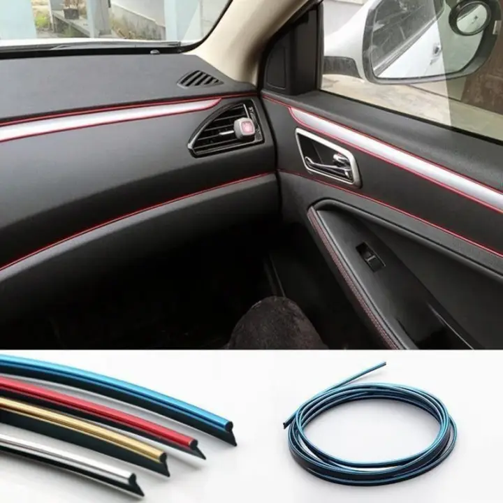 A Mio 5m Car Interior Mouldings Trims Decoration Line Strips Car