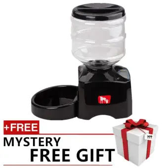 5 5l Automatic Pet Feeder With Voice Message Recording And Lcd