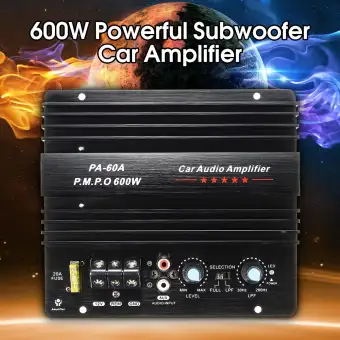 bass amp as subwoofer