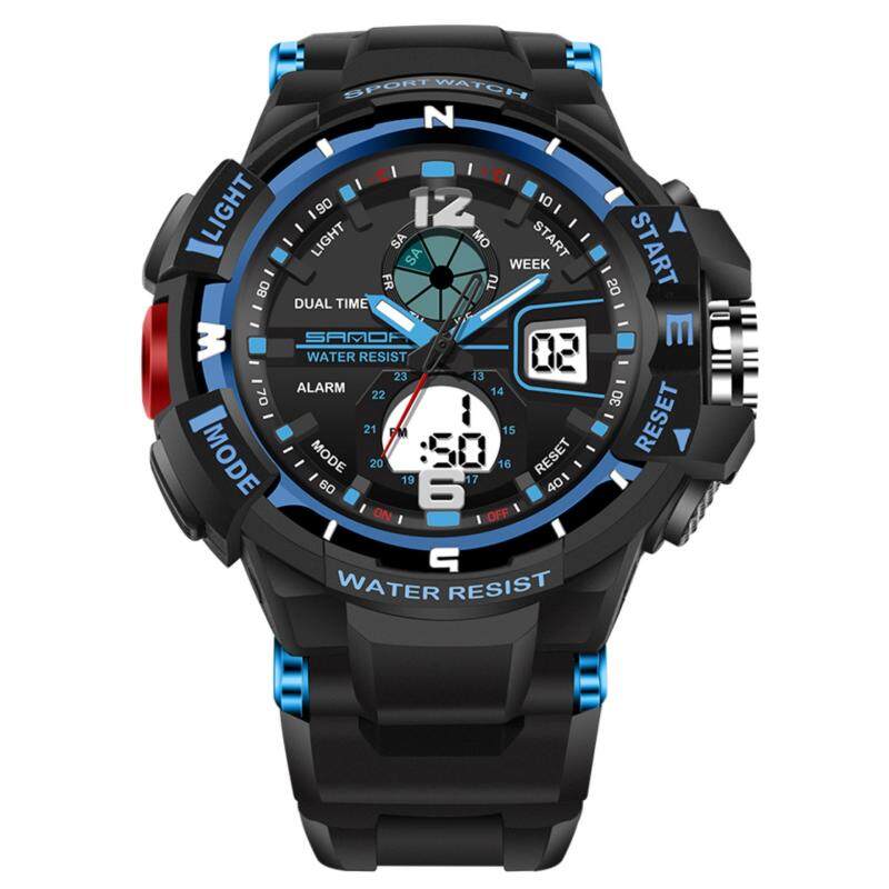 KACOO SANDA Kids Child Boy Girl Multifunction BEST Gifts HIGH Quality LED Wateproof Digital Watch Sport Wrist Watch 5 Color Malaysia