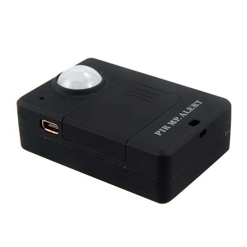 A9 GSM Waspada Pir MP. Sensor Inframerah Alarm Anti Pencurian Motiondetection Hitam-Internasional