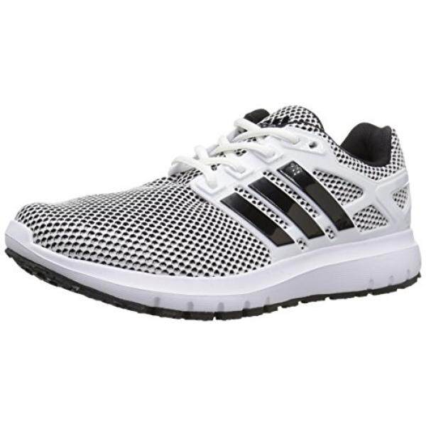 Adidas Kinerja Mens Energy Cloud M Sepatu Lari Putih/Hitam/Hitam 11.5 Medium Kami-Internasional