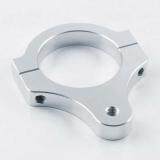 35mm Aluminium Steering Damper Fork Frame Mounting Clamp Bracket for Motorcycle