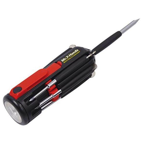 Apollo Tools DT1719 Flashlight Mr. 7 Hands Screwdriver - intl