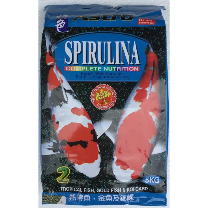 spirulina koi food