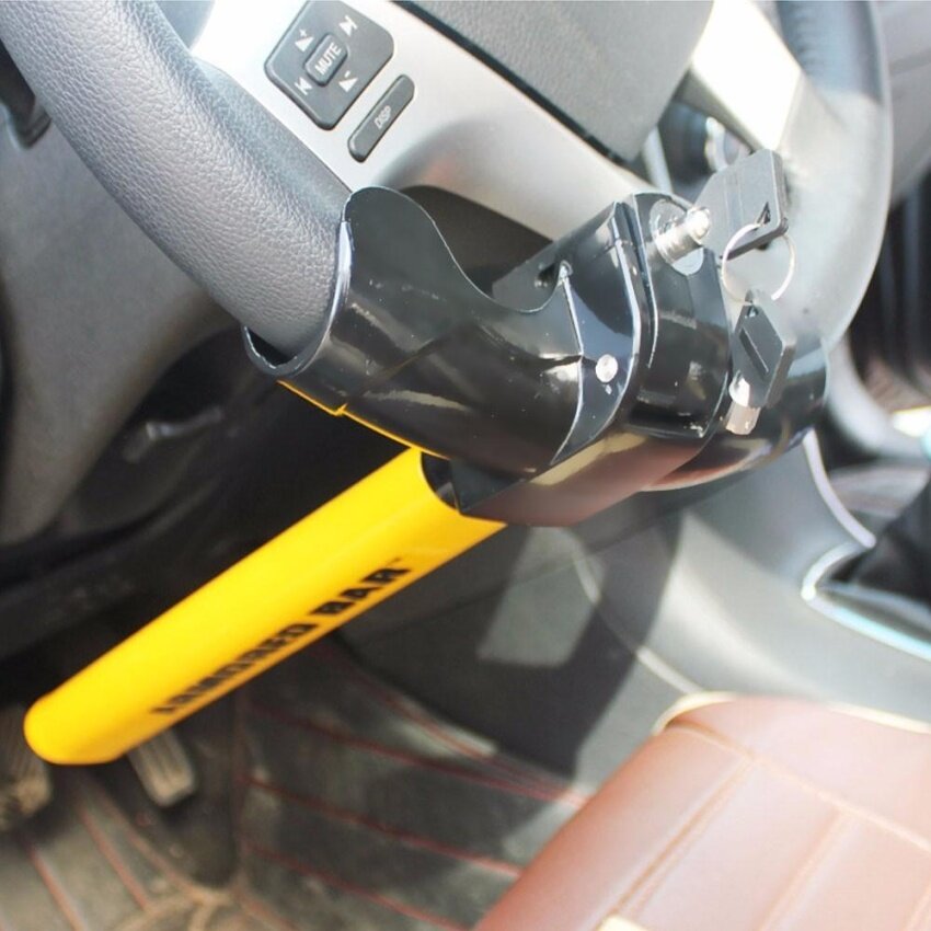 Otomatis Penggemar Universal Mobil Truk Anti-pencurian Aman Keamanan Rotarysteering Roda Mengunci Terkunci-Internasional