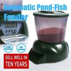 Automatic Pond Fish Feeder Digital Timer Feeding 3 8l Tank Malaysia