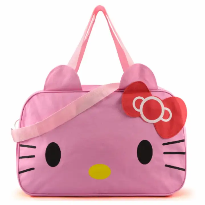 baby pink gym bag