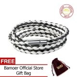 BAMOER Official Store 6 Color Wholesale Long Chain Adjustable Unisex Leather Bracelets for Women and Men Fashion Jewelry PI0063