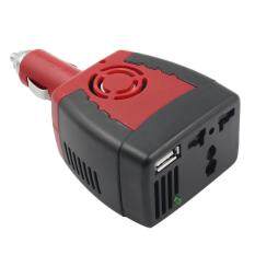 Beau 150 W Mobil Pengalih Daya Adaptor Charger USB Power Supply 12 V DC Papan 220 V AC Merah-Intl