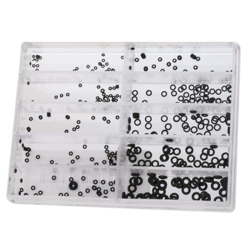 BolehDeals 1.4-2.8mm Rubber Watch Crown Tube O-ring Set For Waterproof Watches Seals Malaysia