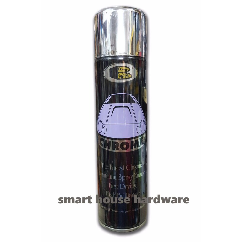 BOSNY CHROME SPRAY PAINT Lazada