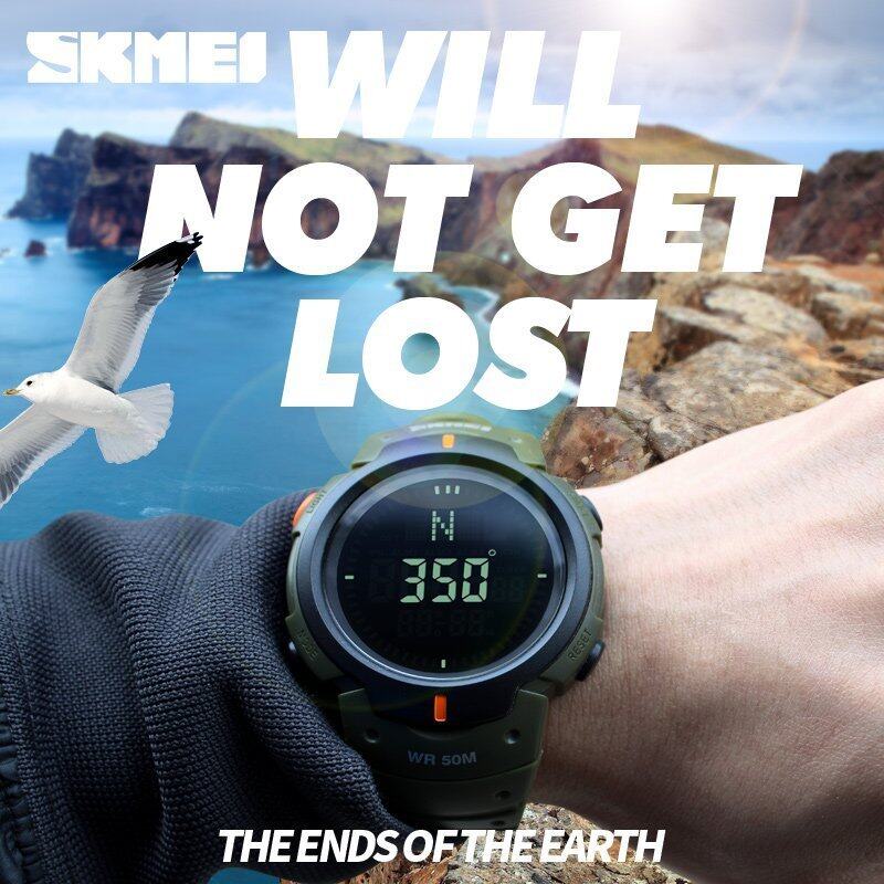 Brand Watch Men Digital Wristwatches Outdoor Compass Sport Watch Alarm Countdown Timekeeping Waterproof Relogio Masculino1231 Malaysia