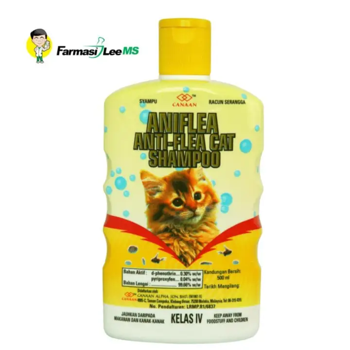 anti flea shampoo for cats