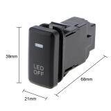 Đèn sương mù xe ô-tô chuyển đổi đèn LED trên Off Công tắc khóa phụ kiện xe hơi phù hợp cho TOYOTA