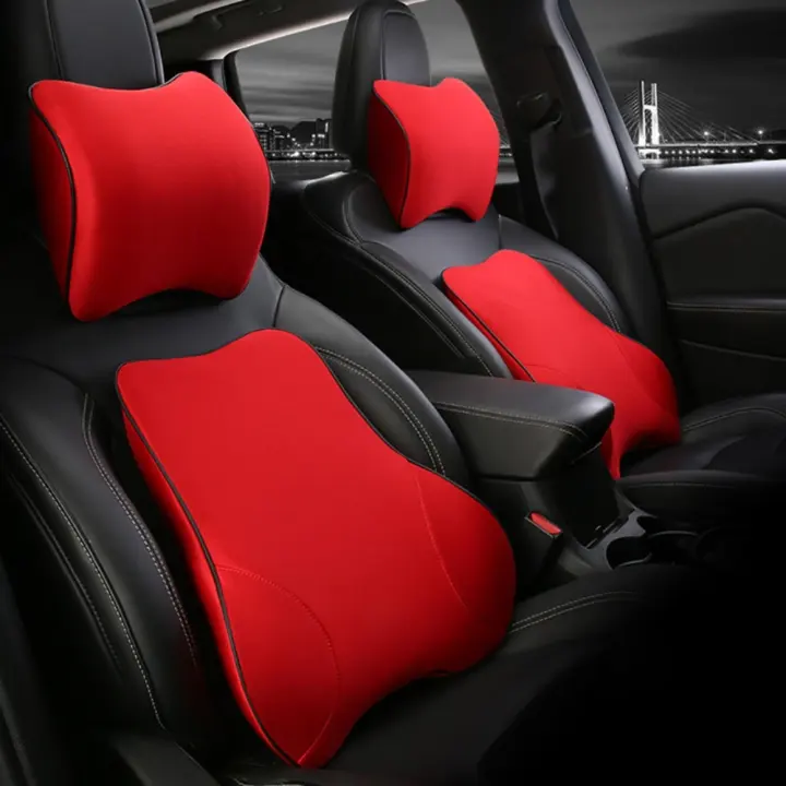 Luowan Travel Memory Foam Car Seat Auto Neck Pillow Headrest