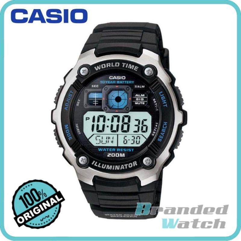 Casio AE-2000W-1AVSDF Mens Digital Resin Watch AE-2000W-1AV Malaysia