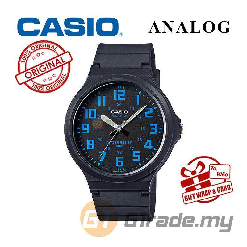 CASIO ANALOG MW-240-2B Mens Watch | Large Case 50m Resist Malaysia