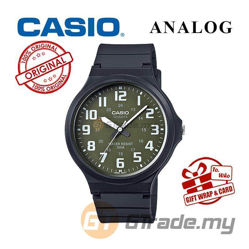 CASIO ANALOG MW-240-3B Mens Watch | Large Case 50m Resist Malaysia