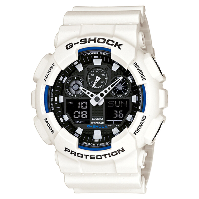 Casio G-Shock Men G-SHOCK GA-100B-7ADR Resin Watch Malaysia