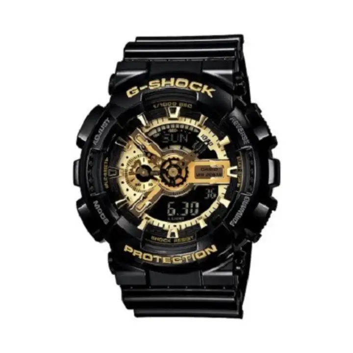 g shock gold color watch