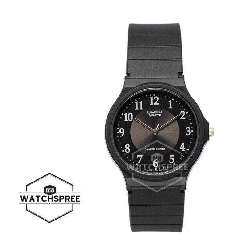 Casio Standard Analog Black Resin Band Watch MQ24-1B3 MQ-24-1B3 Malaysia
