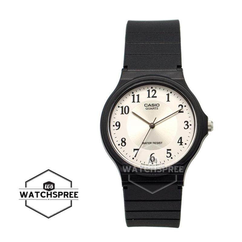Casio Standard Analog Black Resin Band Watch MQ24-7B3 MQ-24-7B3 Malaysia