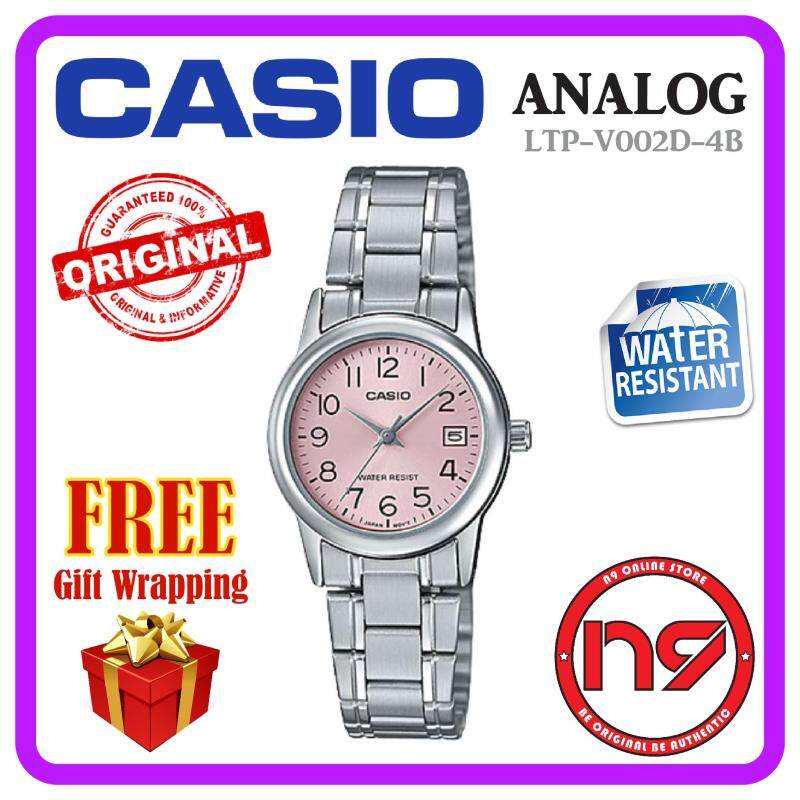 Casio LTP-V002D-4B Analog Women Ladies Watch Calendar Watches Jam Malaysia