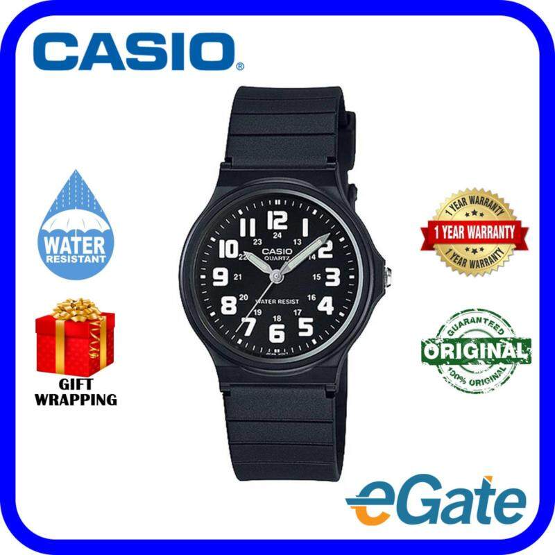 Casio MQ-71-1B Analog Men Watch Black White Original Malaysia