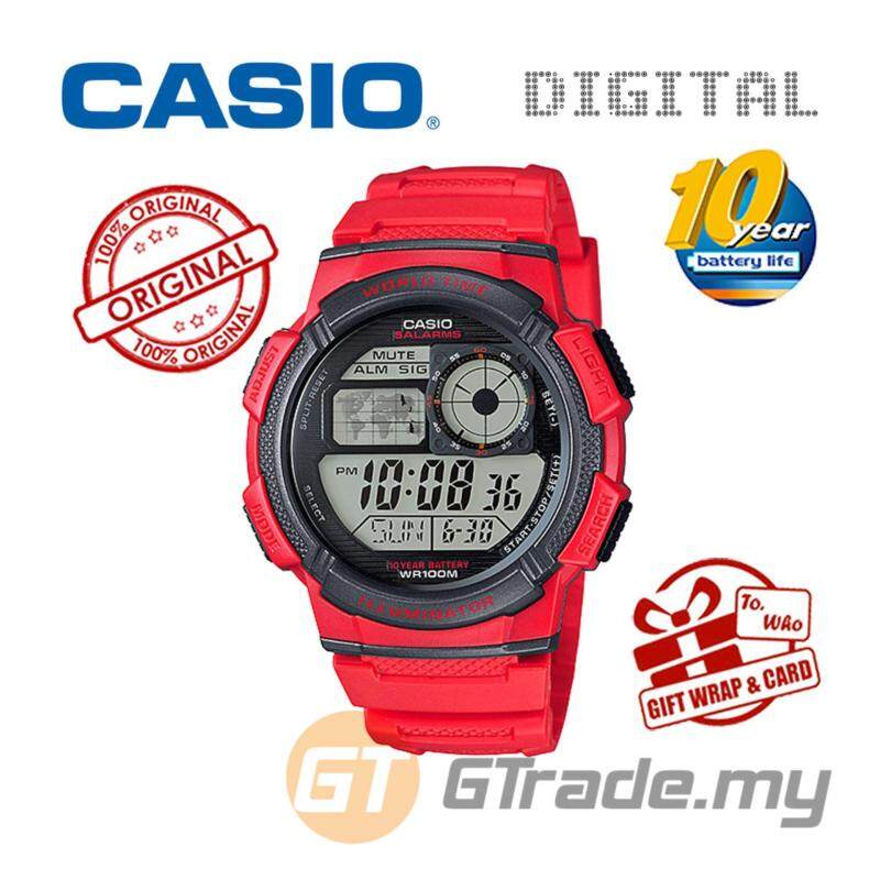 CASIO STANDARD AE-1000W-4AV Digital Watch - 10 Yrs Batt. WR100M Malaysia