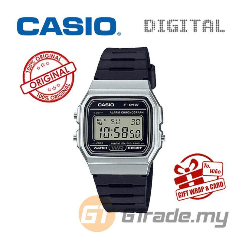 CASIO STANDARD F-91WM-7A Digital Watch | Classic Since 1991 Calendar Malaysia