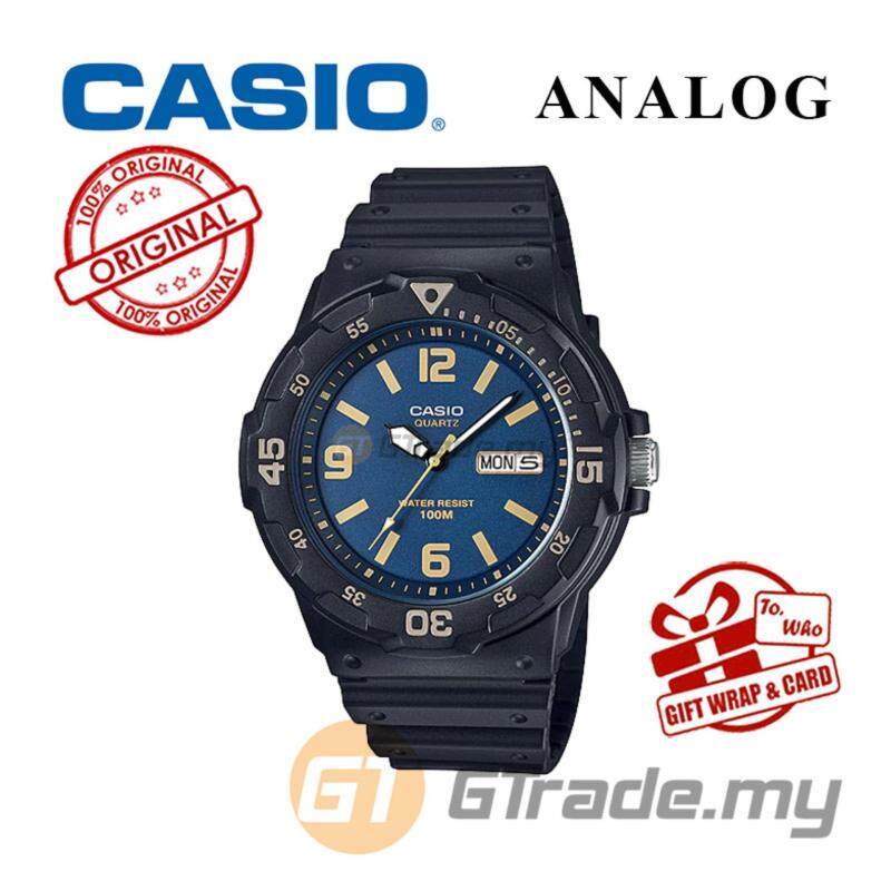 CASIO STANDARD MRW-200H-2B3V Analog Mens Watch | Day Date Display Malaysia