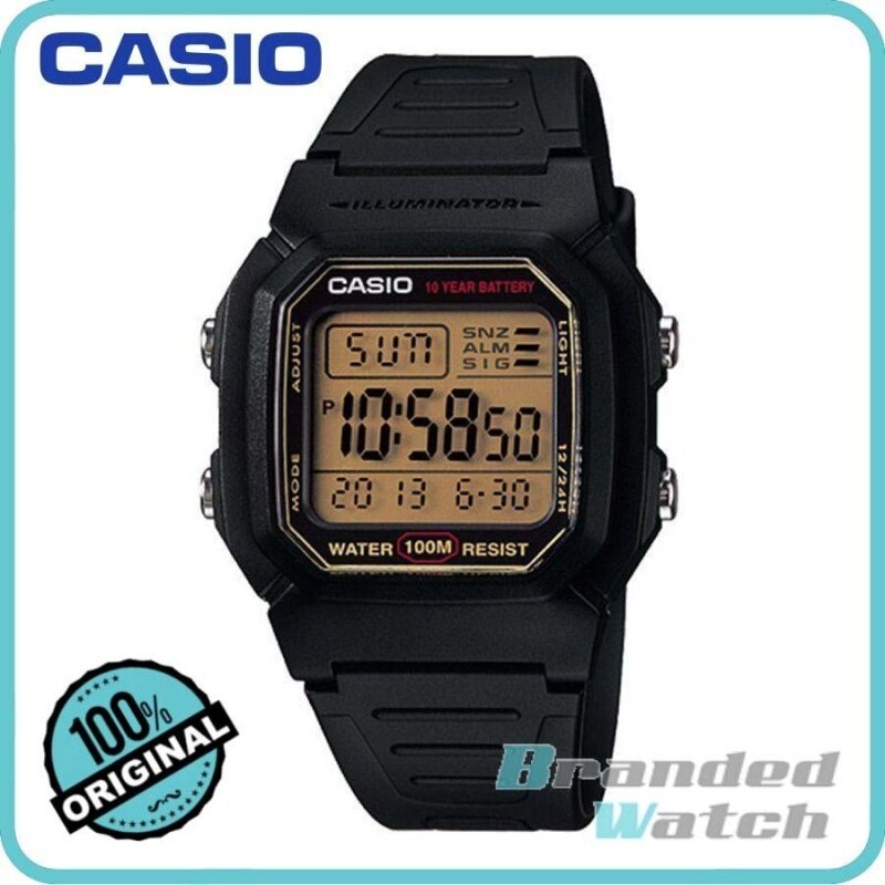 Casio W-800HG-9AVDF Unisex Standard Digital Resin Watch W-800HG-9AV Malaysia