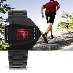 Children Kids Digital Electronic Wrist Watch Silicone Band Wristwatch Black Malaysia