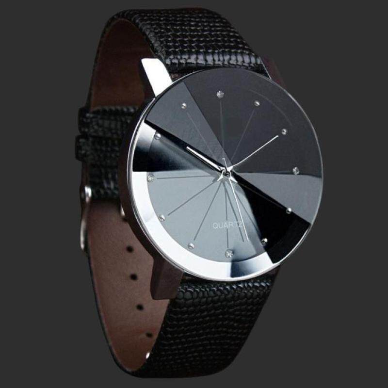 coconie Luxury Quartz Sport Military Stainless Steel Dial Leather Band Wrist Watch Men Malaysia