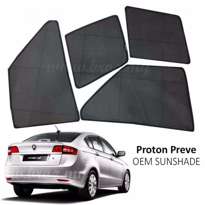 Custom Fit OEM Sunshades/ Sun shades for Proton Preve 